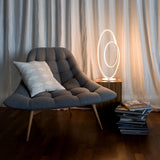 Lampe à poser LED h:60cm blanche "Odrive"