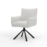 Focus Armchair - Fabric Oasis Shell - Turning Pudding Black