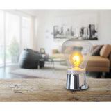 Lampe à poser en verre "Kerry" h: 21cm