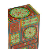 Ambiance décorative avec l'armoire J-line en bois de mangue