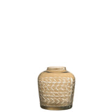 Bougeoir J-Line sur table, ajout de style moderne