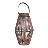 LED SOLAIRE LED "KORBINIAN" pour le jardin et la terrasse, lampe décorative en métal et cordon en plastique couvrant dans la nature, LED fermement installée, lampe solaire pour l'extérieur de 30 x 18 cm