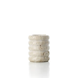 Support pour Lampe T-Light The Travertine Ripple - Beige - S