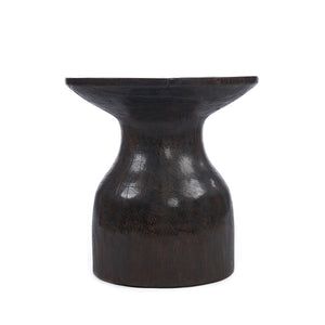 La table d'appoint Hourglass - Noyer foncé