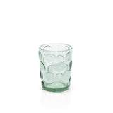Le verre à eau Frosted Dot - Aqua