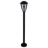 LED Base extérieure "Clint", en métal et en plastique en noir, avec LED intégrée, lumières de chemin