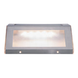 4 régler la lumière extérieure solaire LED, pour l'extérieur, la lampe murale et le plastique en acier, avec une LED intégrée