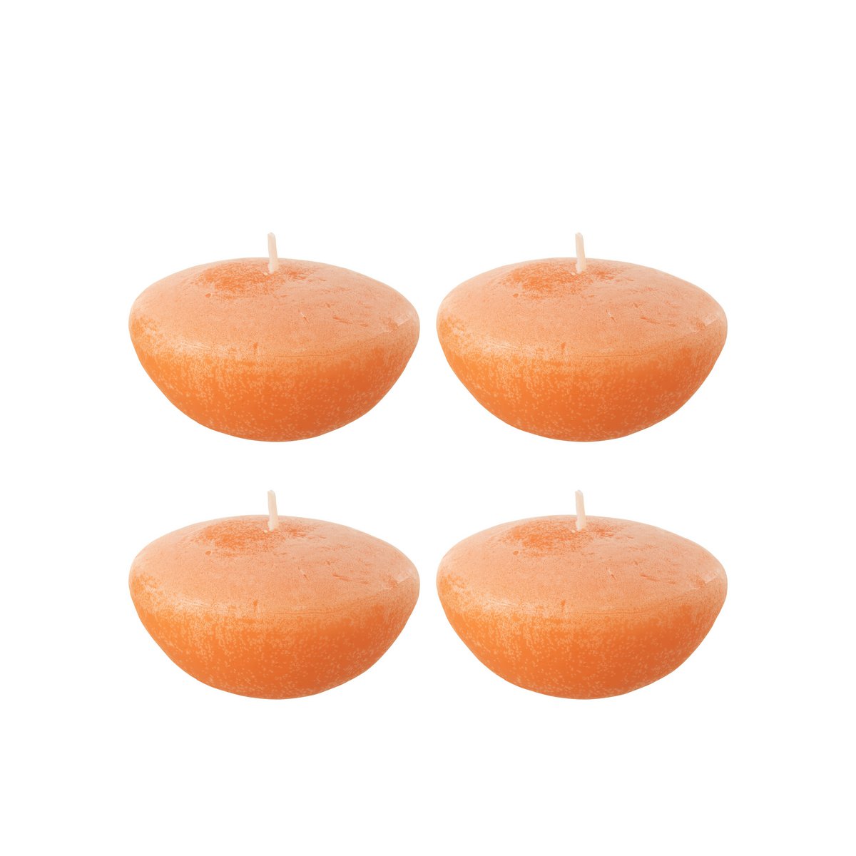 Bougie flottante J-Line orange, élégante et raffinée, ambiance chaleureuse