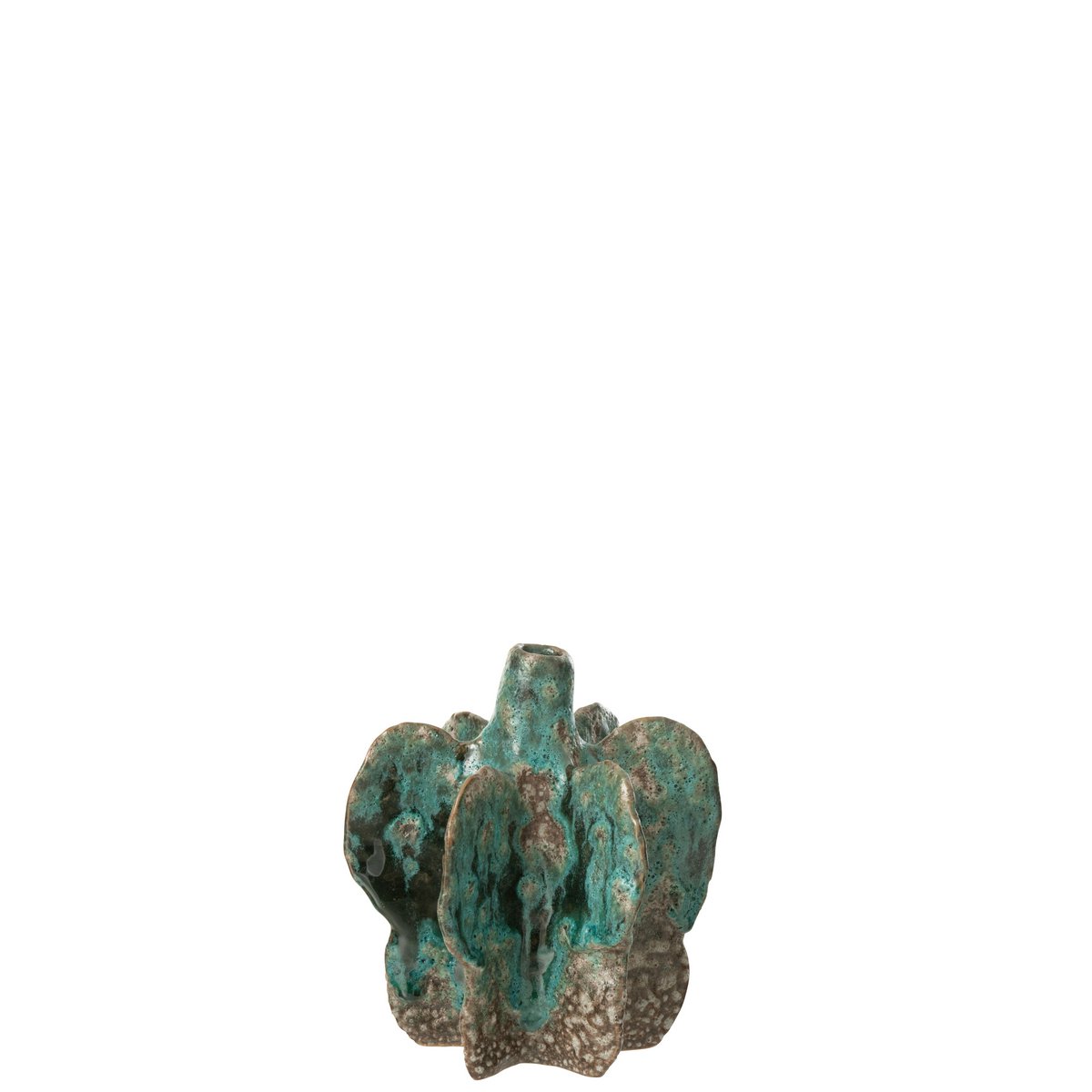 Vase Naga J-Line en céramique sur une table élégante