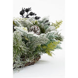 Couronne de Noël Vêpres Vert