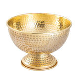 Bouteille refroidisseur à vin refroidisseur à 4 parties Métal Ø 29 cm Champagne refroidisseur Round Silver Gol Ice Skyhears Champagne