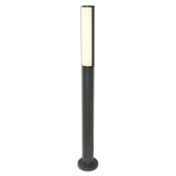 LED à l'extérieur des lampes "Flair" en métal et en plastique en anthracite, avec LED intégrée