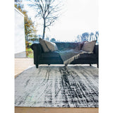 Tapis Eco Metro Noir & Blanc dans un intérieur moderne