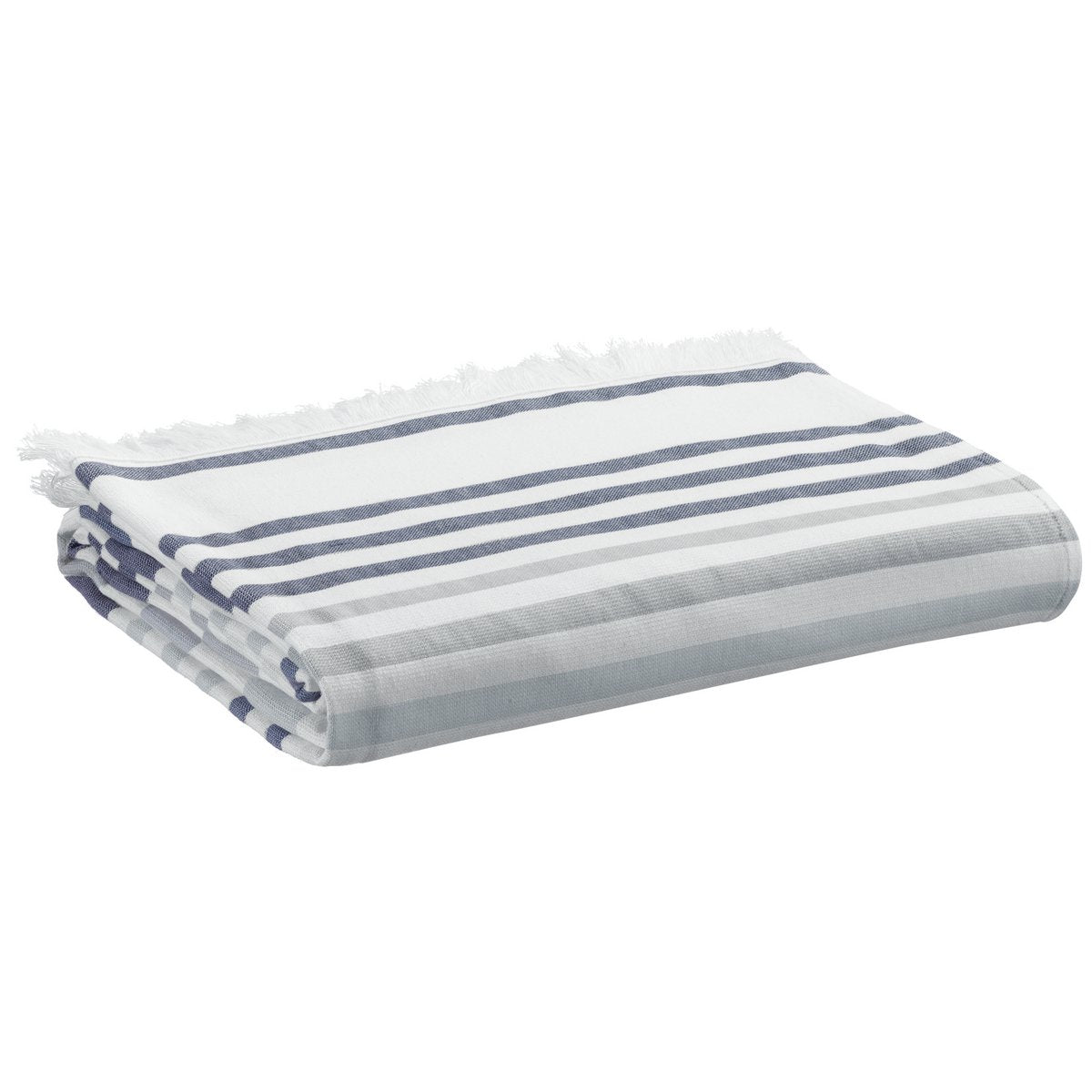 Drap hammam recyclé Samoa Marine 100 x 200