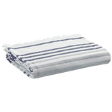 Drap hammam recyclé Samoa Marine 100 x 200