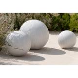 Vase en céramique blanc J-Line, design moderne et élégant.