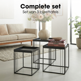 Table d'appoint Beth Noir