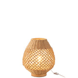 Lampe Metal Twisted de J-Line vue de face, couleur naturel