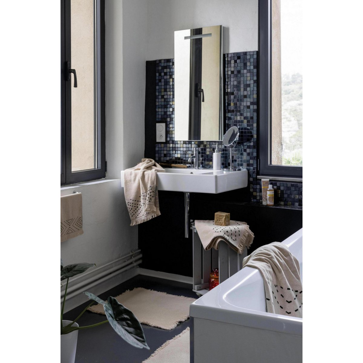 Serviette de toilette Julia Lin 50 x 100