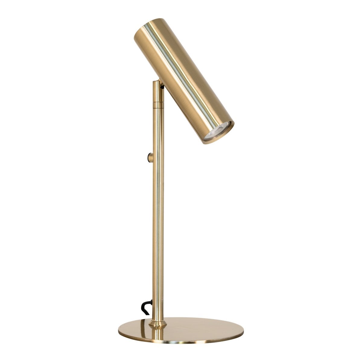 Lampe de table Paris en laiton sur fond blanc