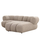 Canapé New York 2,5 places (Salon droit) Sable Boucle