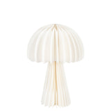 Vue latérale de l'abat-jour Mushroom pliable J-Line, mettant en valeur son design.