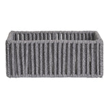 Paniers Arese, détail de la finition grise