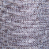 Table légère "bêta" gris en métal avec écran de tissu en gris, avec douille E14, lampe pour le salon, salle à manger, couloir et bureau, 15 x 15 x 17 cm