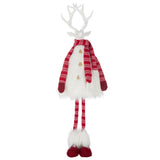 Détail de la figurine J-Line Cerf, mettant en valeur la fourrure et l'écharpe.