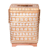 Panier à linge DARI avec couvercle et poignées pratiques