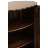 Détail des pieds de l'armoire J-Line Reyi