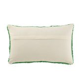 Détail du coussin Bonjour tufté montrant la texture du coton