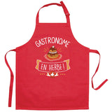 Tablier de cuisine enfant Gastronome recyclé Rouge 52 x 63