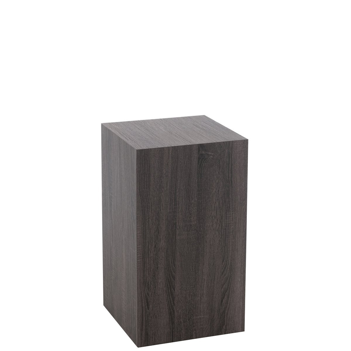 Socle Rectangulaire Gris J-Line - Ambiance décorative dans un salon.