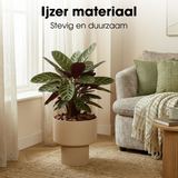 Pot de fleurs intérieur Lux Marron clair