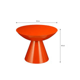 Table d'appoint Célise Orange