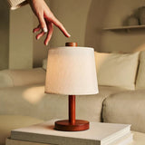 Lampe rechargeable en bois marron marron Rover