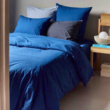 Taie d'oreiller Line Blue 70 x 50