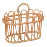 Ambiance intérieure avec le panier KUNO en rotin