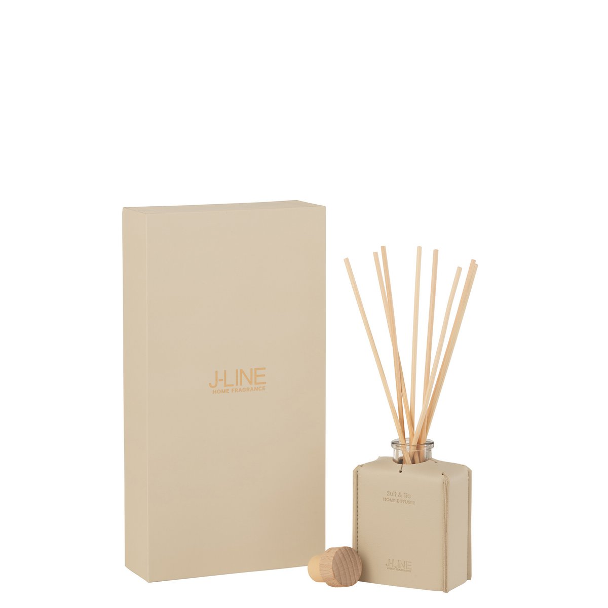 Huile parfumée J-Line Costume et cravate en bouteille élégante