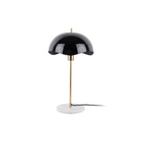 Lampe de table à dôme ondulé