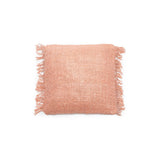 Housse de coussin Oh My Gee en rose saumon, vue avant