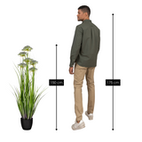 Plante artificielle ornementale violette