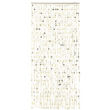 Détail du rideau J-Line doré, ajoutant du style à votre intérieur