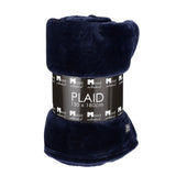 Plaid Mica Bleu Foncé