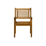 Mobilier de jardin en bois d'acacia