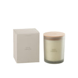 Bougie J-Line Musc Obscur, couleur bleue, élégante et parfumée.