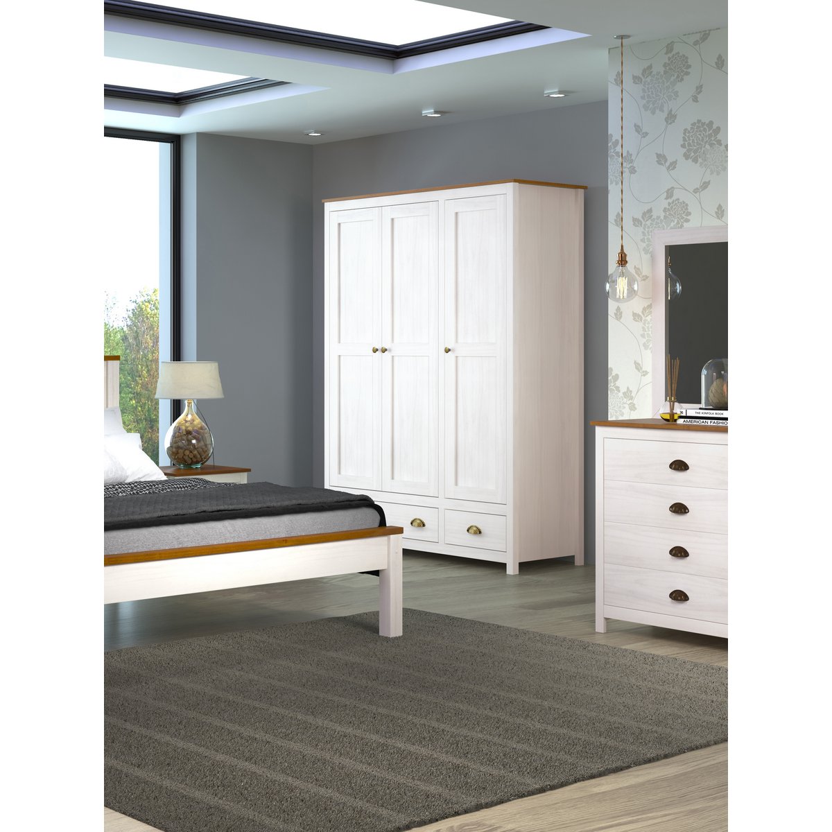 Armoire Moebilia dans une chambre élégante