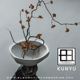 Bol de style asiatique moderne, design et finition haut de gamme, KUNYU30WH