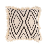 Housse de Coussin Sahara Diamond - Noir Naturel
